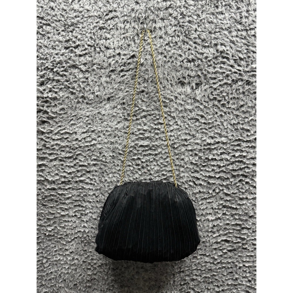 Loeffler Randall Bailey‎ Pleated Black Clutch Purse